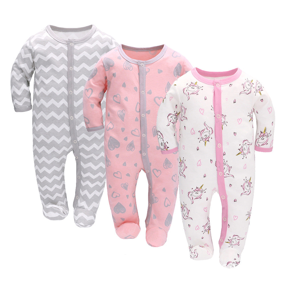 3 Pack Mallowfern Baby Jumpsuit
