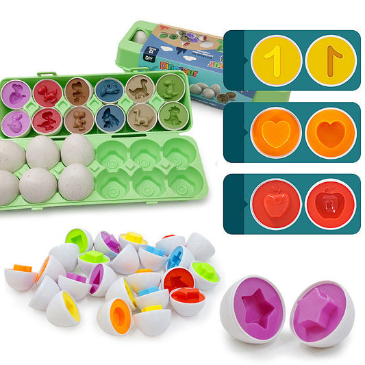 Egglogic Montessori Matching Toy