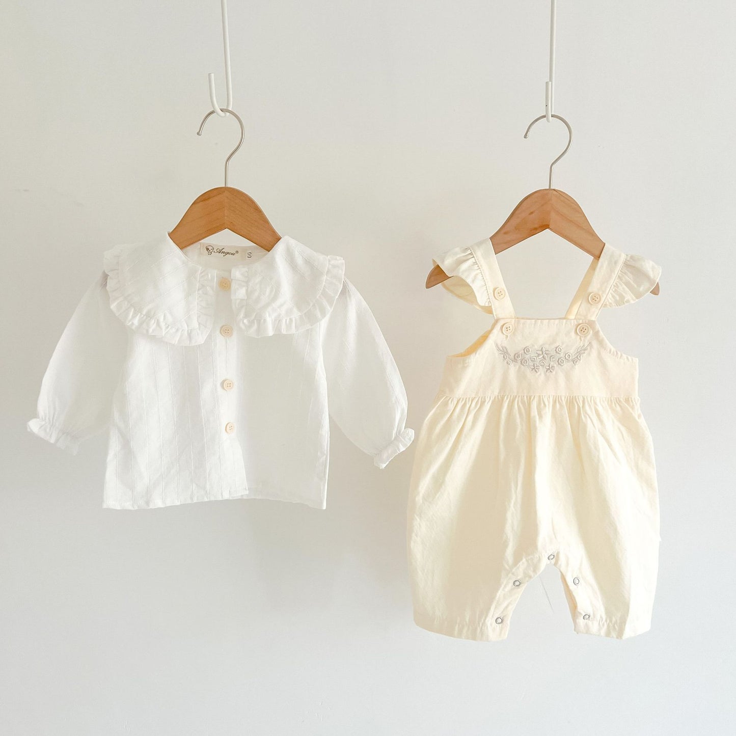 Blossomtrail Suspender Romper