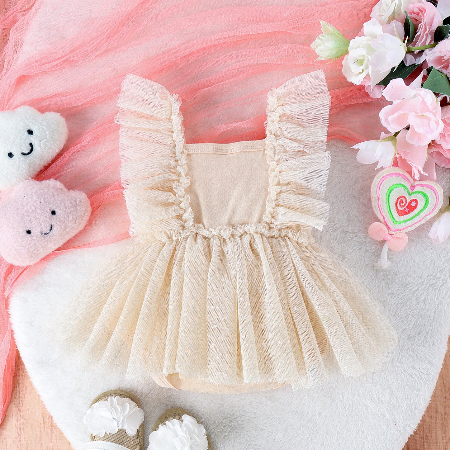 Lunabelle Baby Tutu Jumpsuit