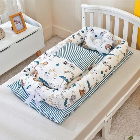 Nestveil Portable Baby Crib