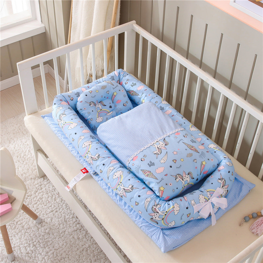 Nestveil Portable Baby Crib