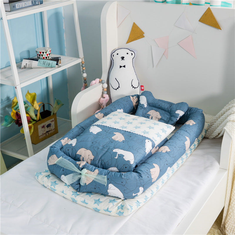 Nestveil Portable Baby Crib