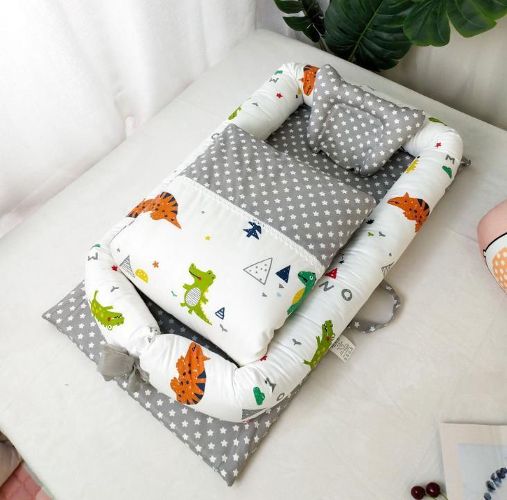 Nestveil Portable Baby Crib