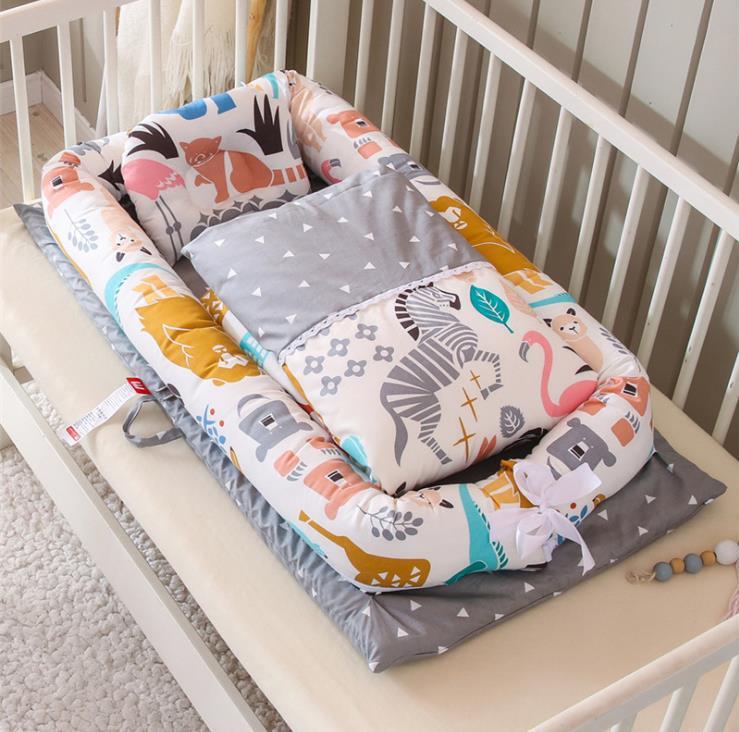 Nestveil Portable Baby Crib