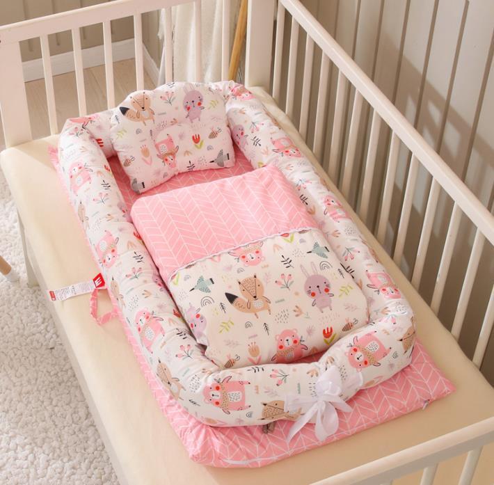 Nestveil Portable Baby Crib