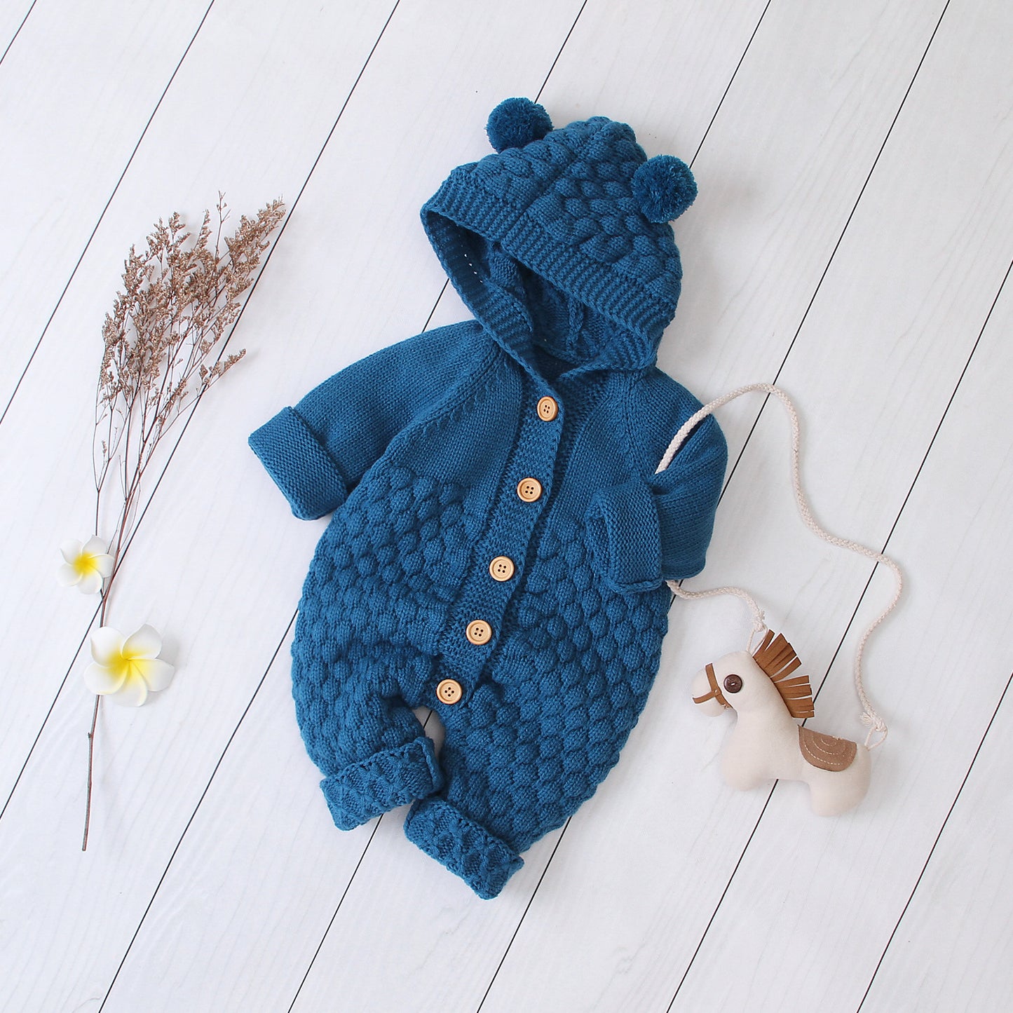 Snugfern Hooded Knit Jumpsuit