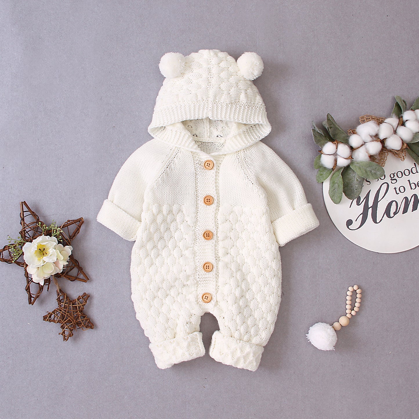 Snugfern Hooded Knit Jumpsuit