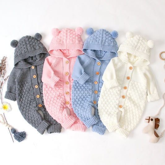 Snugfern Hooded Knit Jumpsuit