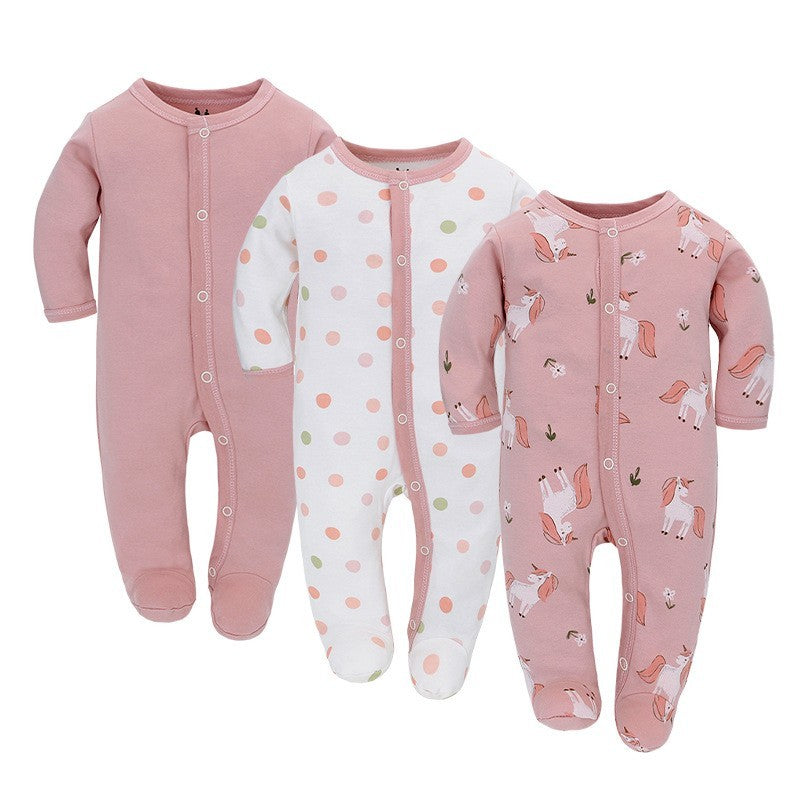 3 Pack Mallowfern Baby Jumpsuit
