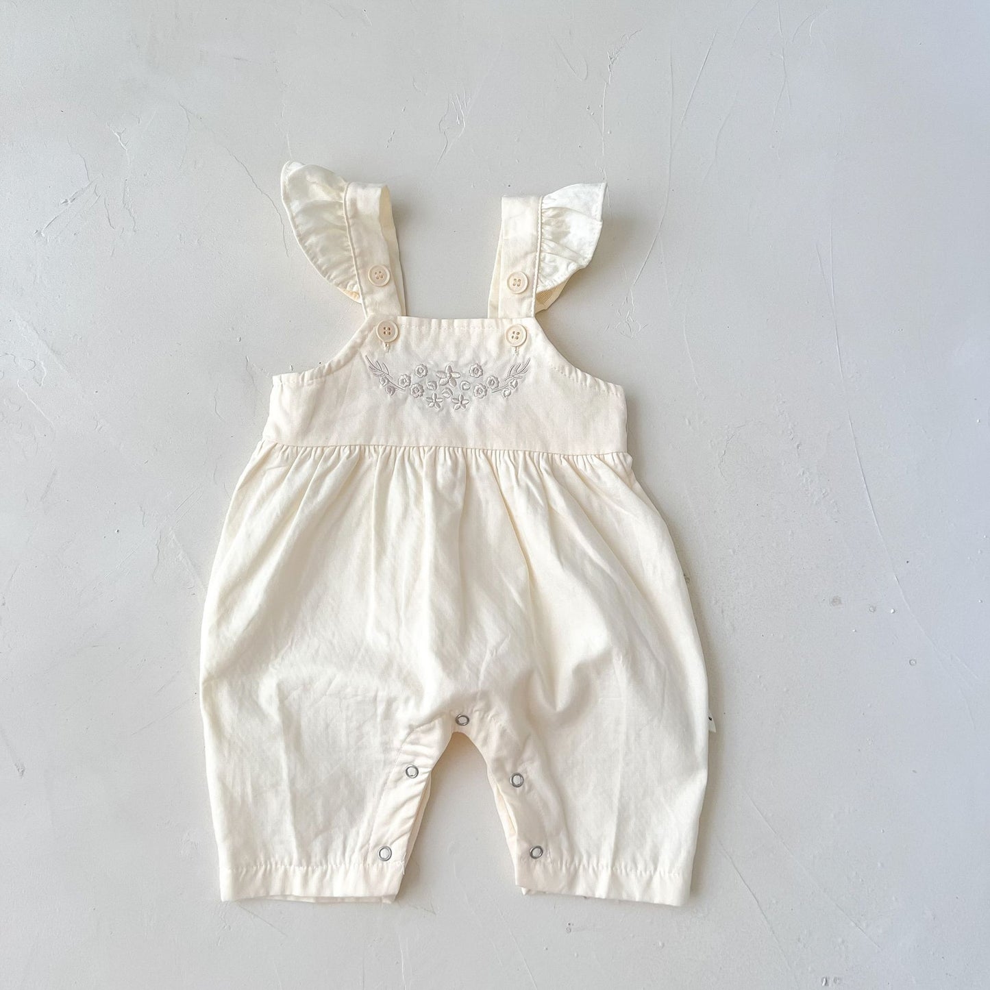 Blossomtrail Suspender Romper
